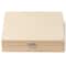 8.5&#x22; Wood Flat Box by Make Market&#xAE;